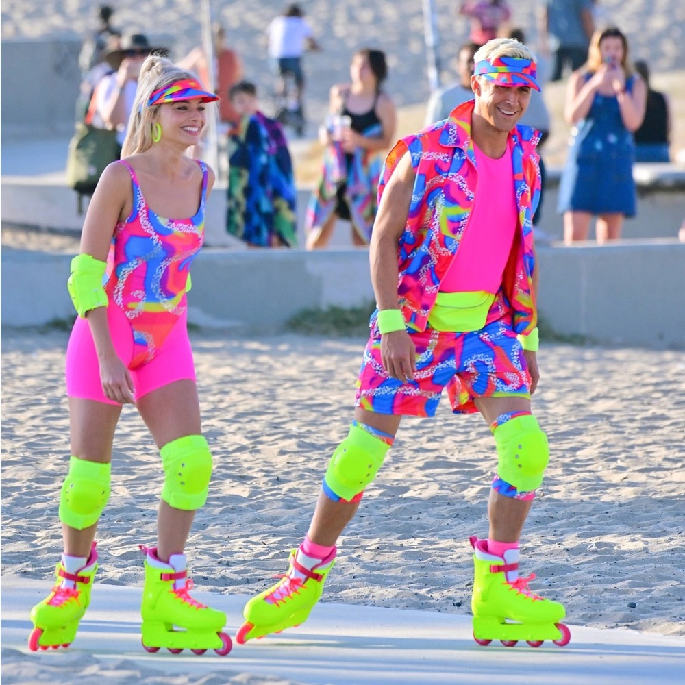 NEW Pit Viper 2000 Rainbow Mirrored Ski Sunglasses, Barbie & Ken sunglasses - Picture 15 of 16